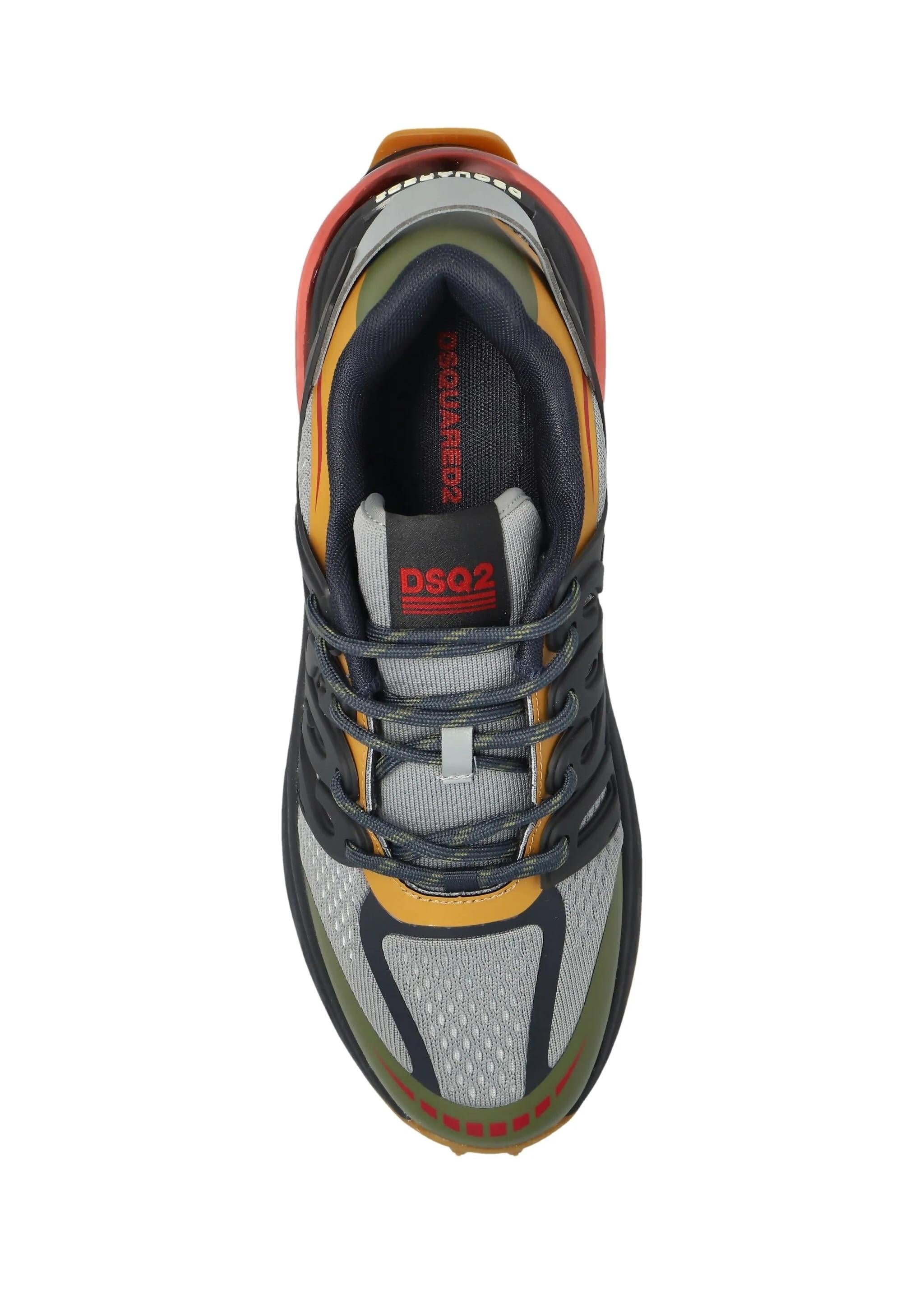 DSQUARED2 Sneakers Dsquared2 uomo SNM044559208415M4151 multi poly winter running SNM044559208415 M4151 