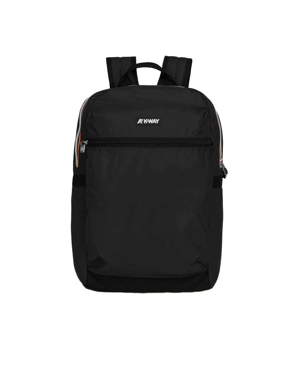 K-WAY Zaino K-WAY LAON K2116RW Nero nylon tecnico impermeabile leggero finiture rinforzate spazi ben organizzati<BR/> K2116RW USY 