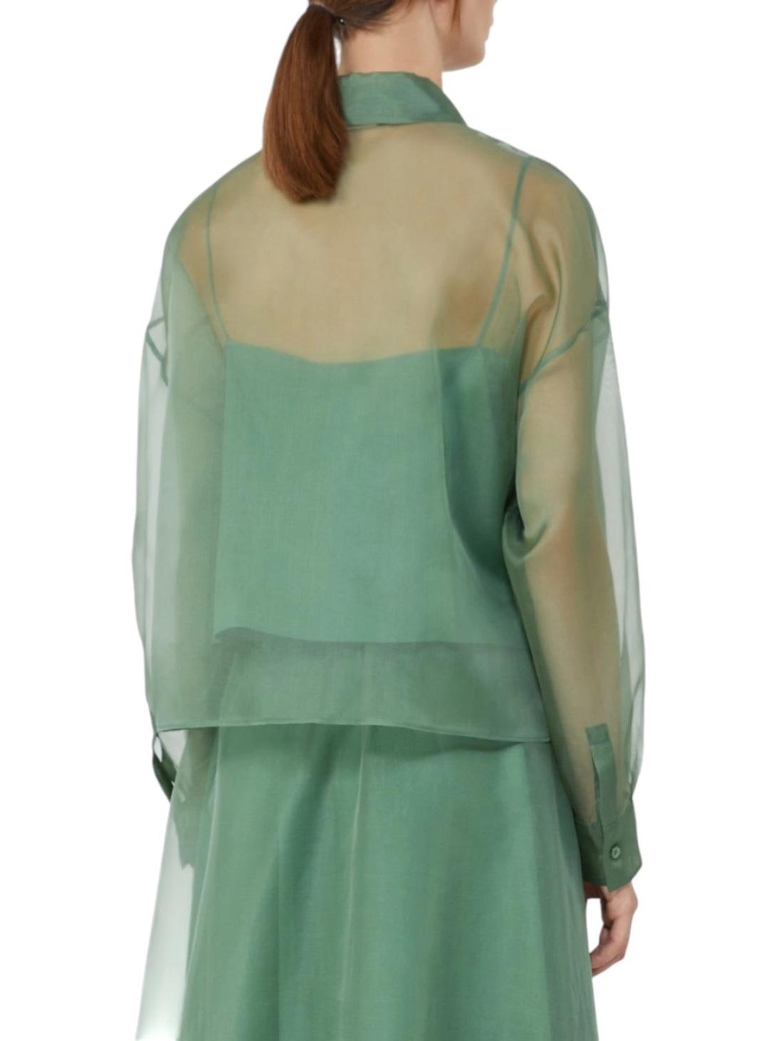 WEEKEND Camicia Weekend donna 2615261012600 063 Colomba organza Verde<BR/> 2615261012600 063 