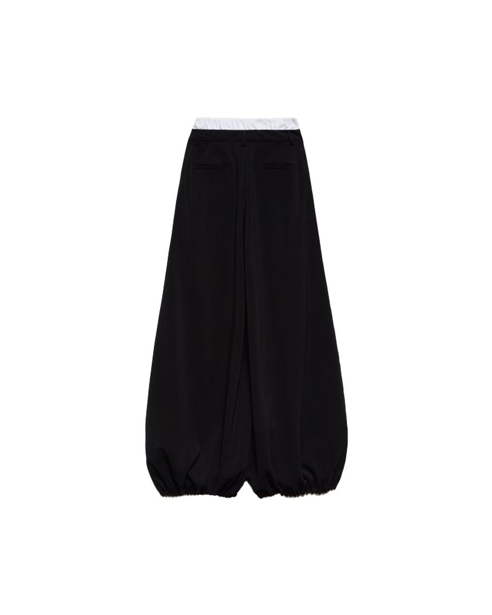 ANIYE  BY Pantalone ANIYE BY SANDY donna 185101 Nero baggy coulisse tasche passanti 185101 00336 