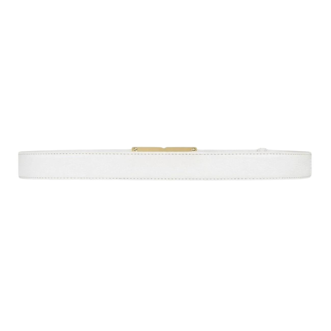ELISABETTA FRANCHI Cintura donna Elisabetta Franchi CT88S62E2360 pelle Avorio<BR/> CT88S62E2 360 