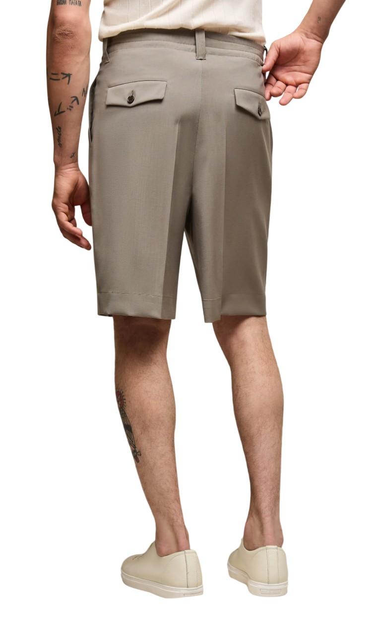 L.B.M. 1911 Bermuda L.B.M. 1911 uomo 818364213 4 Mark in lana Tortora<BR/> 818364213 4 
