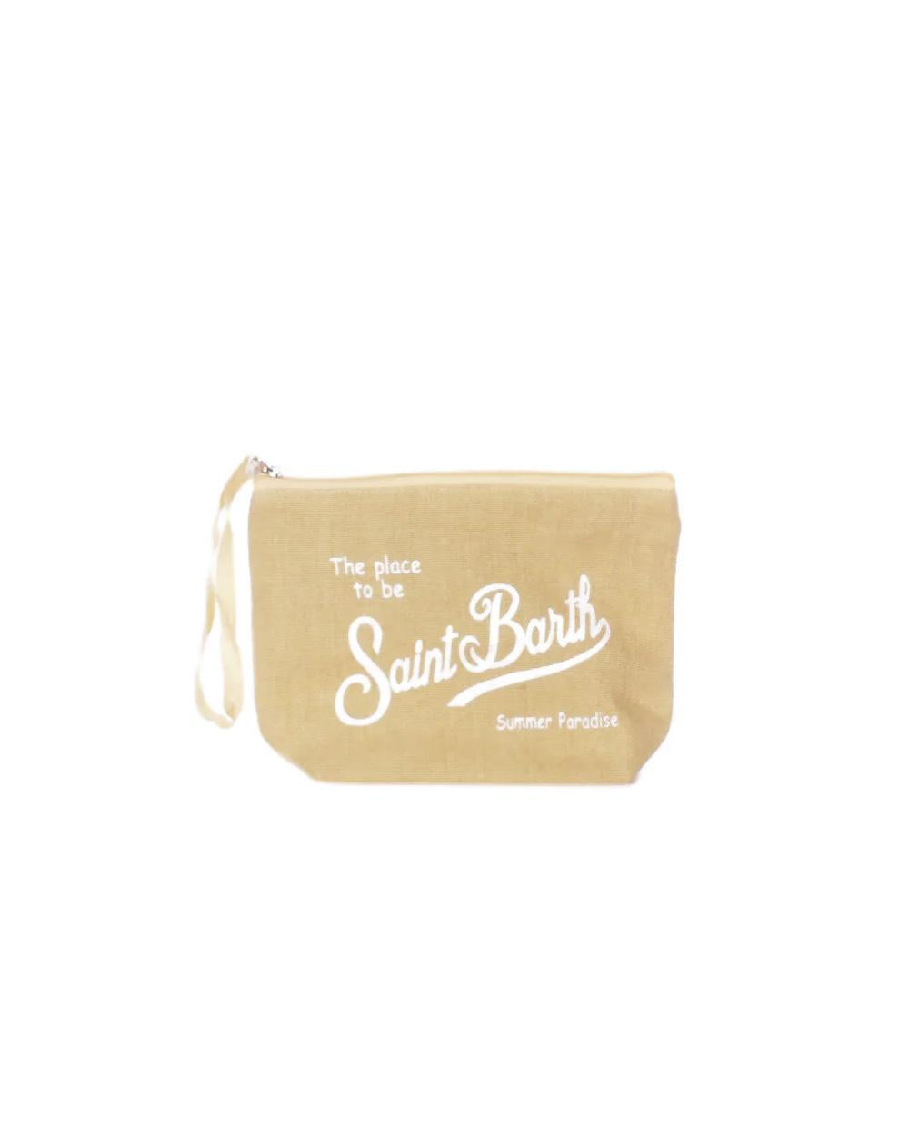 MC2 SAINT BARTH Pochette MC2 SAINT BARTH unisex Aline Linen ALI000400266L Gialla ALI000400266L 92 