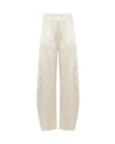 Pantalone NINE MINUTES donna THE PAJAMA PANT Vaniglia