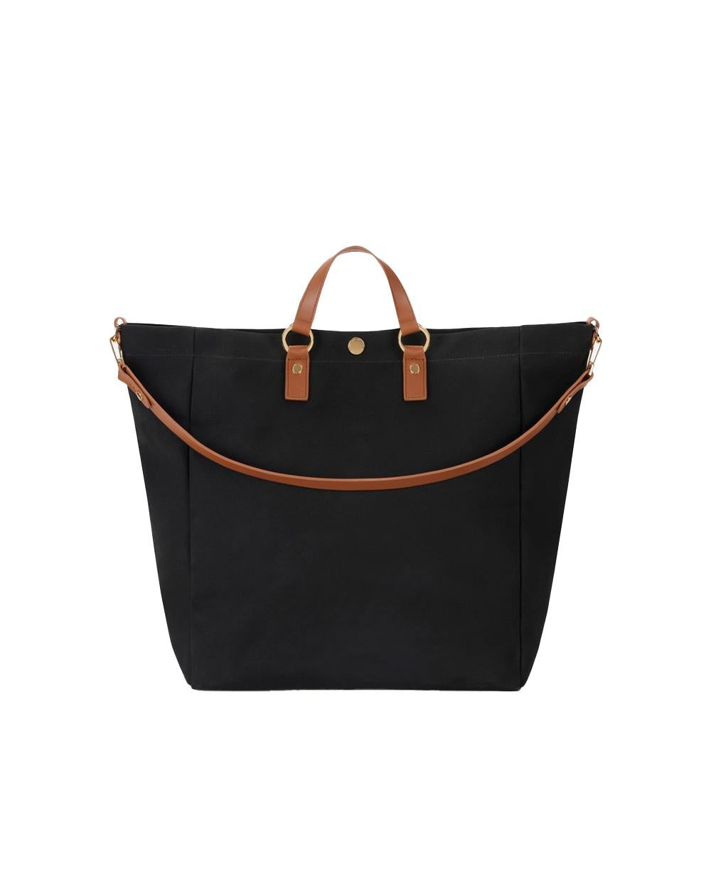 ELISABETTA FRANCHI Borsa ELISABETTA FRANCHI donna BS14A62E2 Nero canvas manici dettagli logo BS14A62E2 B58 