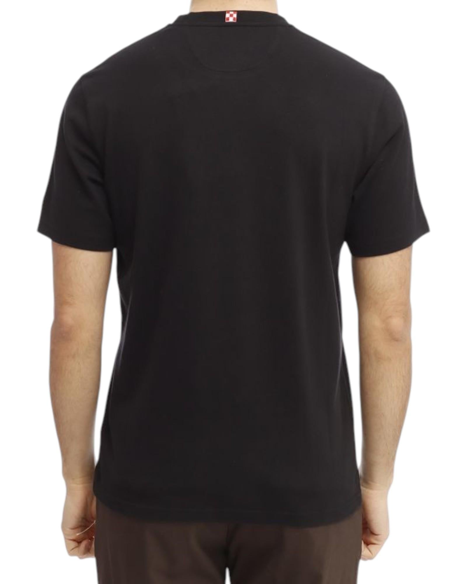 MC2 SAINT BARTH T-shirt MC2 SAINT BARTH donna BKW0001 01131L 00 Bakewell con taschino in piquet Nero<BR/> BKW000101131L 00 