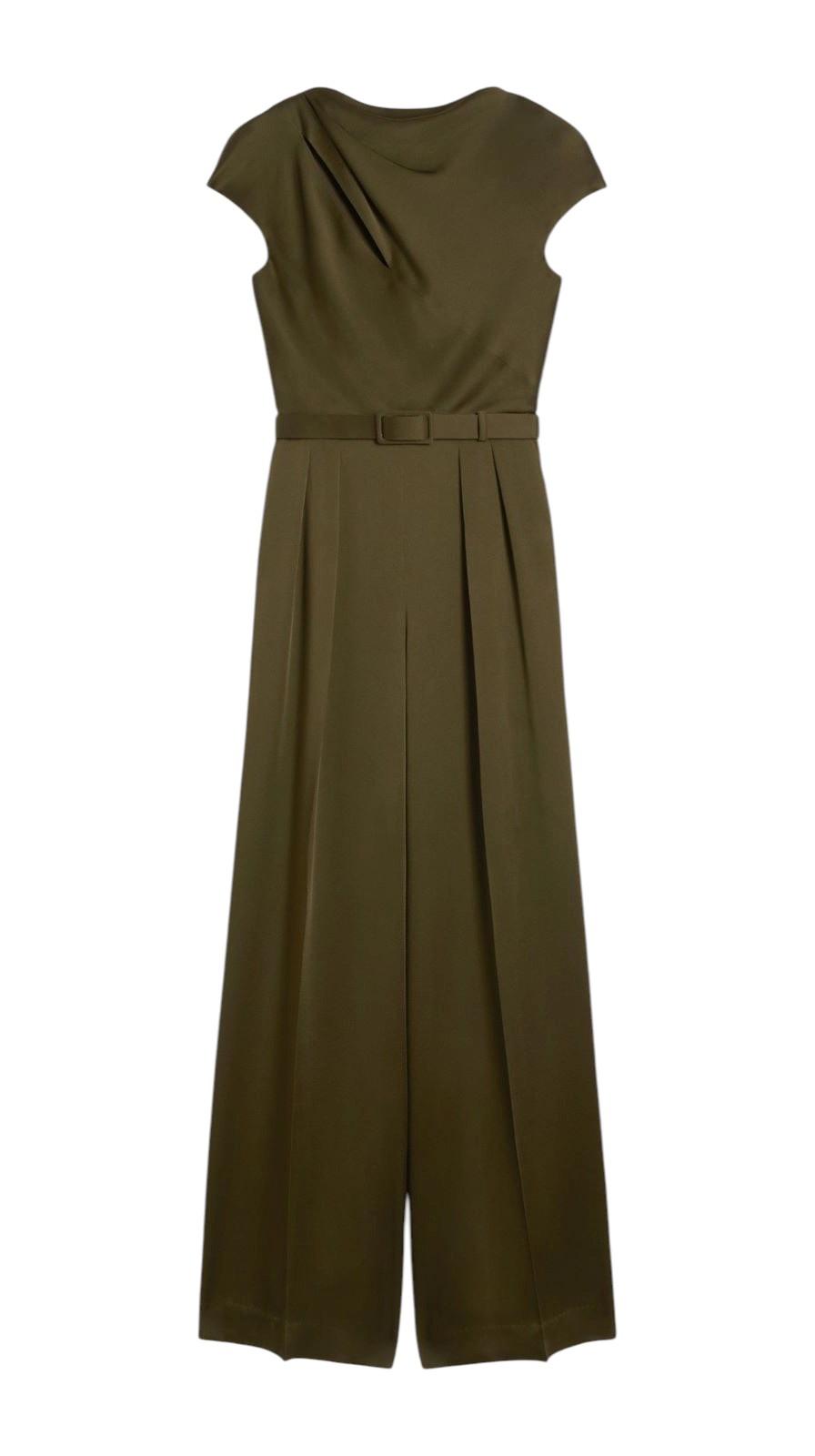 STUDIO Tuta Studio donna 2616131122600 036 Vespa in envers satin Verde muschio<BR/> 2616241013600 048 