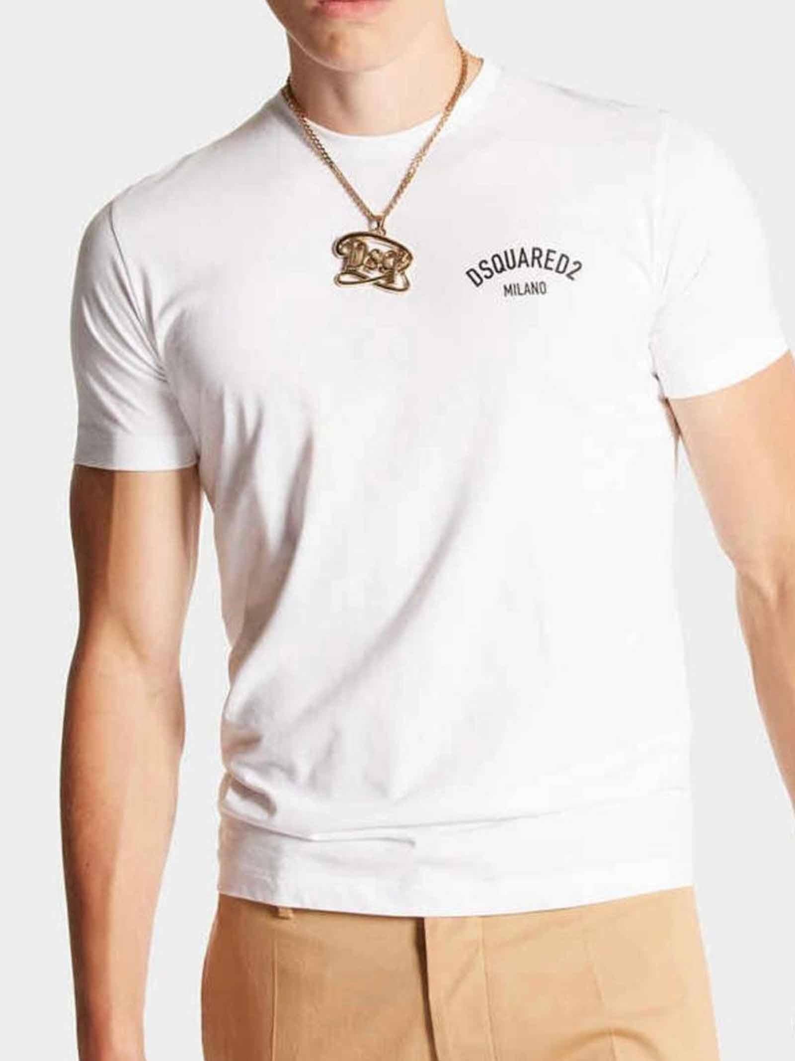 DSQUARED2 T-shirt DSQUARED2 S71GD1392D20020 100 