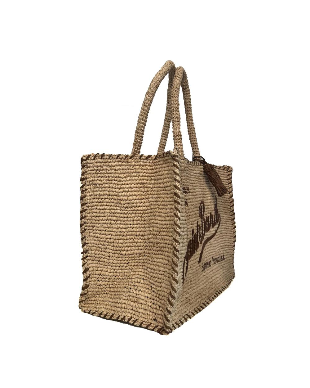 MC2 SAINT BARTH Borsa MC2 SAINT BARTH donna Vanity Raffia VANI01300435L Beige VANI01300435L 1119 