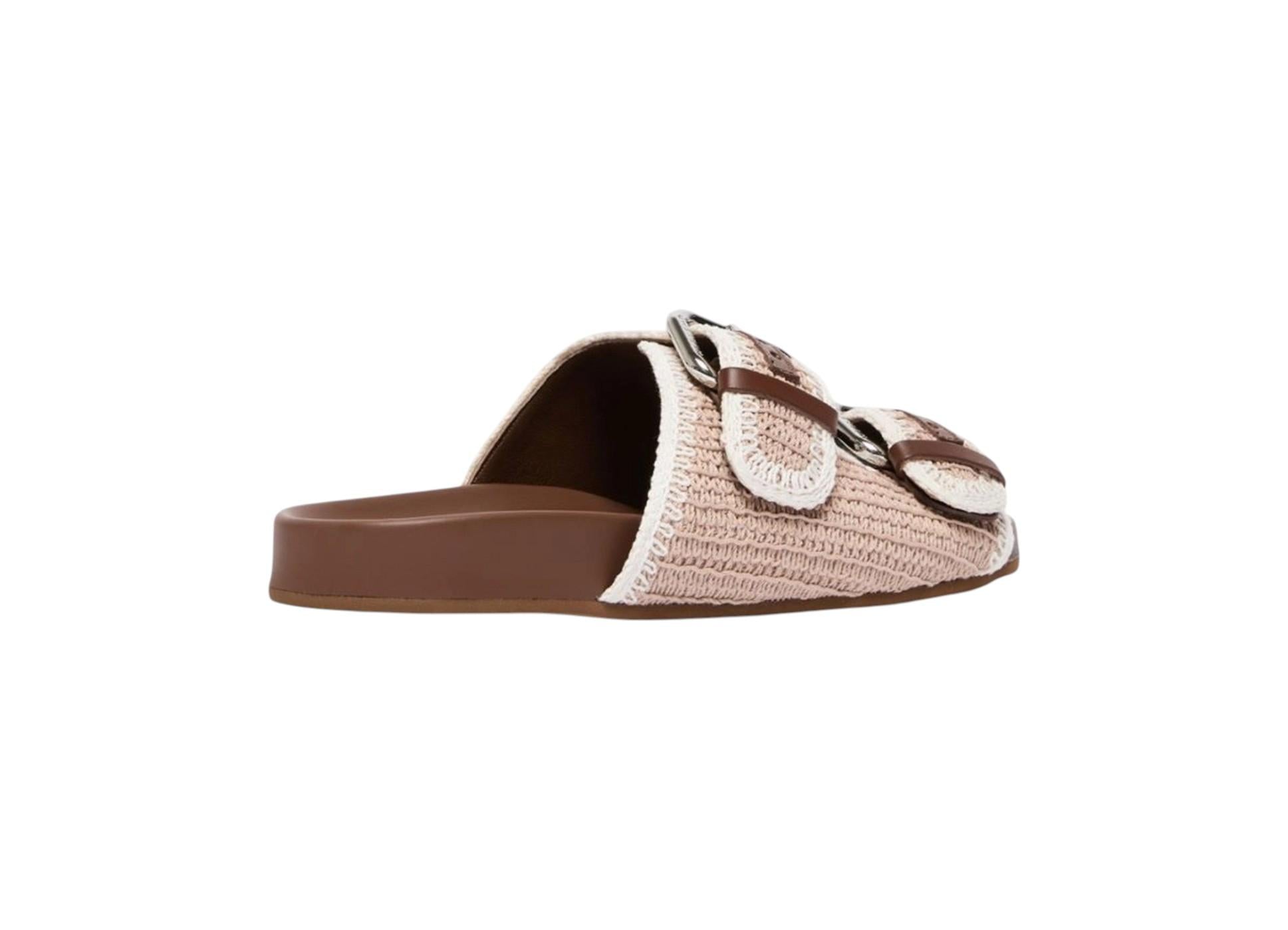 WEEKEND Ciabatta Weekend donna 2615521055600 001 Bonito di cotone crochet Beige 2615521055600 001 
