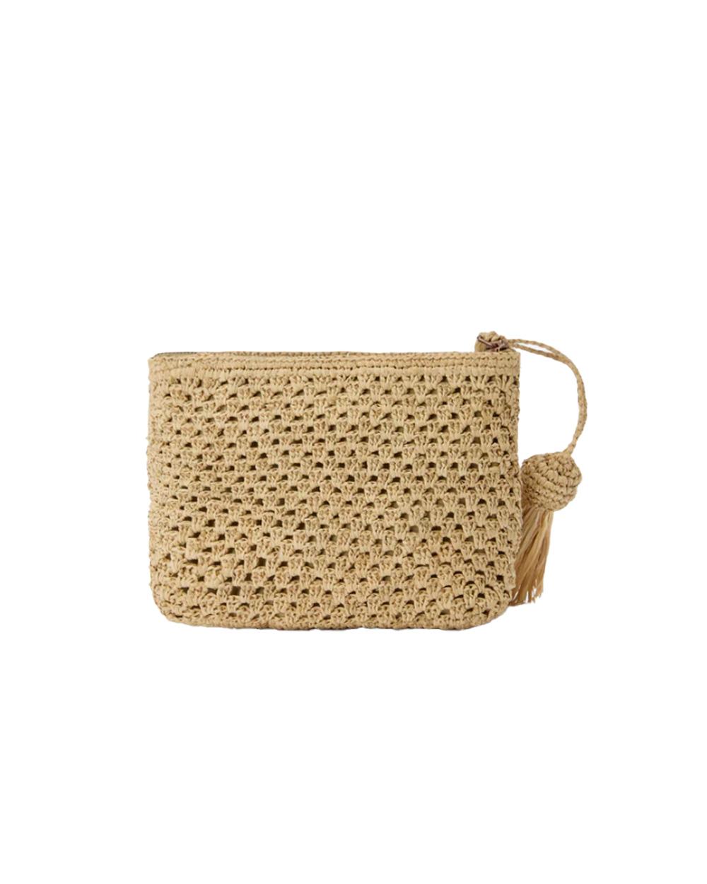 MC2 SAINT BARTH Borsa MC2 SAINT BARTH donna RAFIA POUCH RAFP00100878L Beige RAFP00100878L 11 
