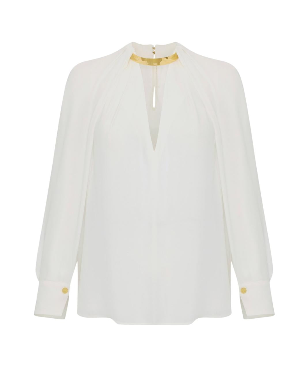 ELISABETTA FRANCHI Camicia Elisabetta Franchi donna CA12961E2360 Avorio<BR/><BR/> CA12961E2 360 