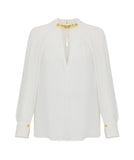 Camicia Elisabetta Franchi donna CA12961E2360 Avorio