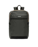 Zaino K-WAY unisex K2116RW LAON Verde impermeabile antivento manico tasca