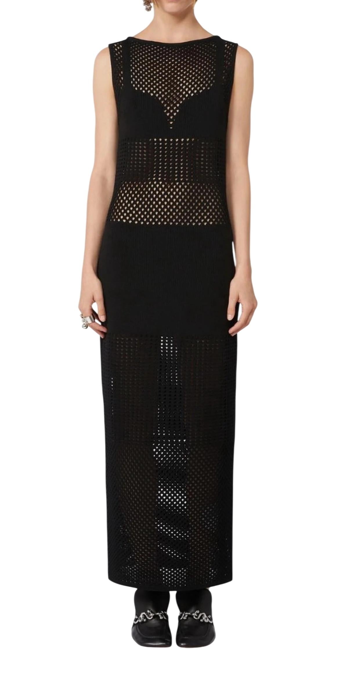 SPORTMAX Abito Sportmax donna 2612321012600 003 Festa lungo stretch Nero<BR/> 2612321012600 003 
