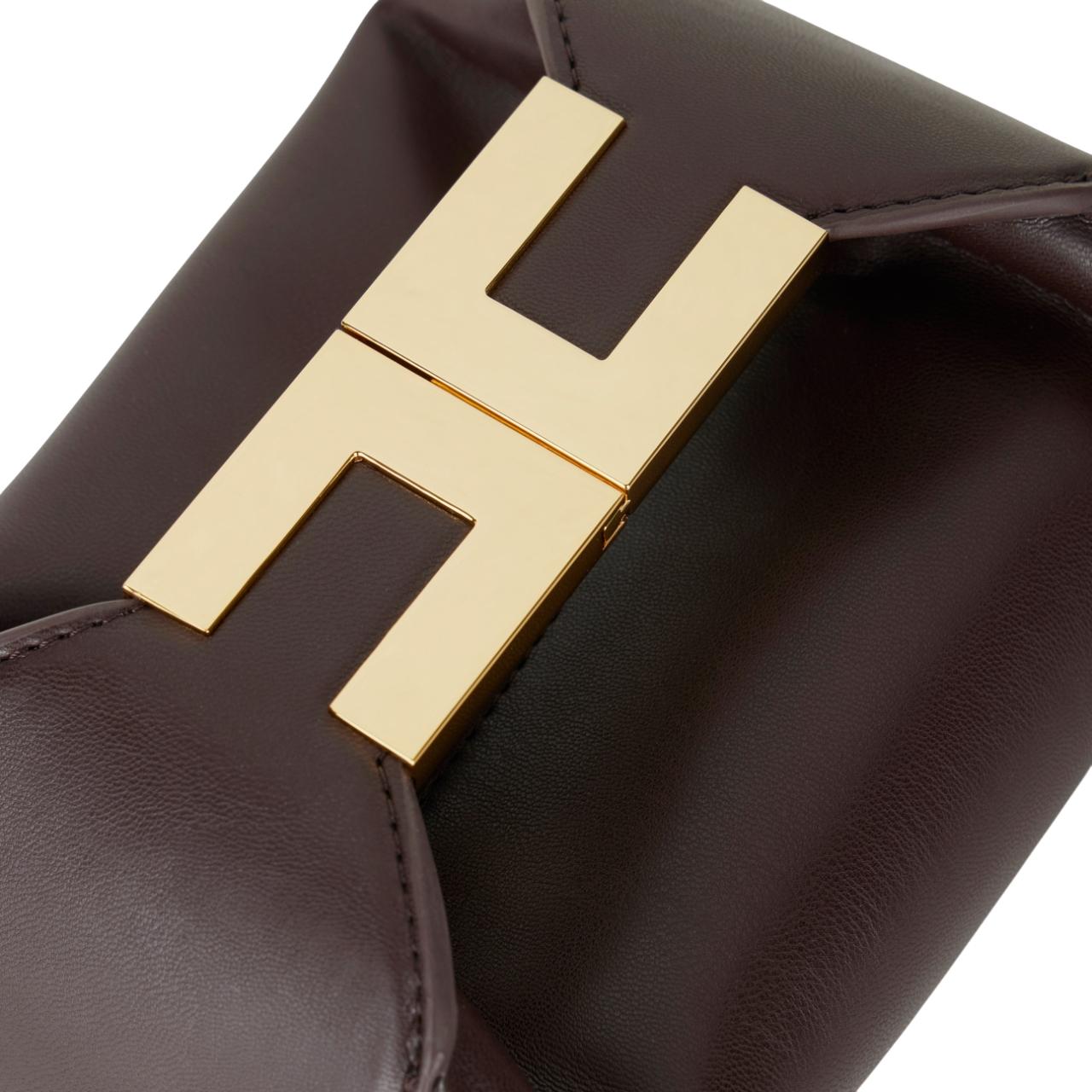 ELISABETTA FRANCHI Borsa donna Elisabetta Franchi BS07A62E2644 Hobo Cacao<BR/> BS07A62E2 644 