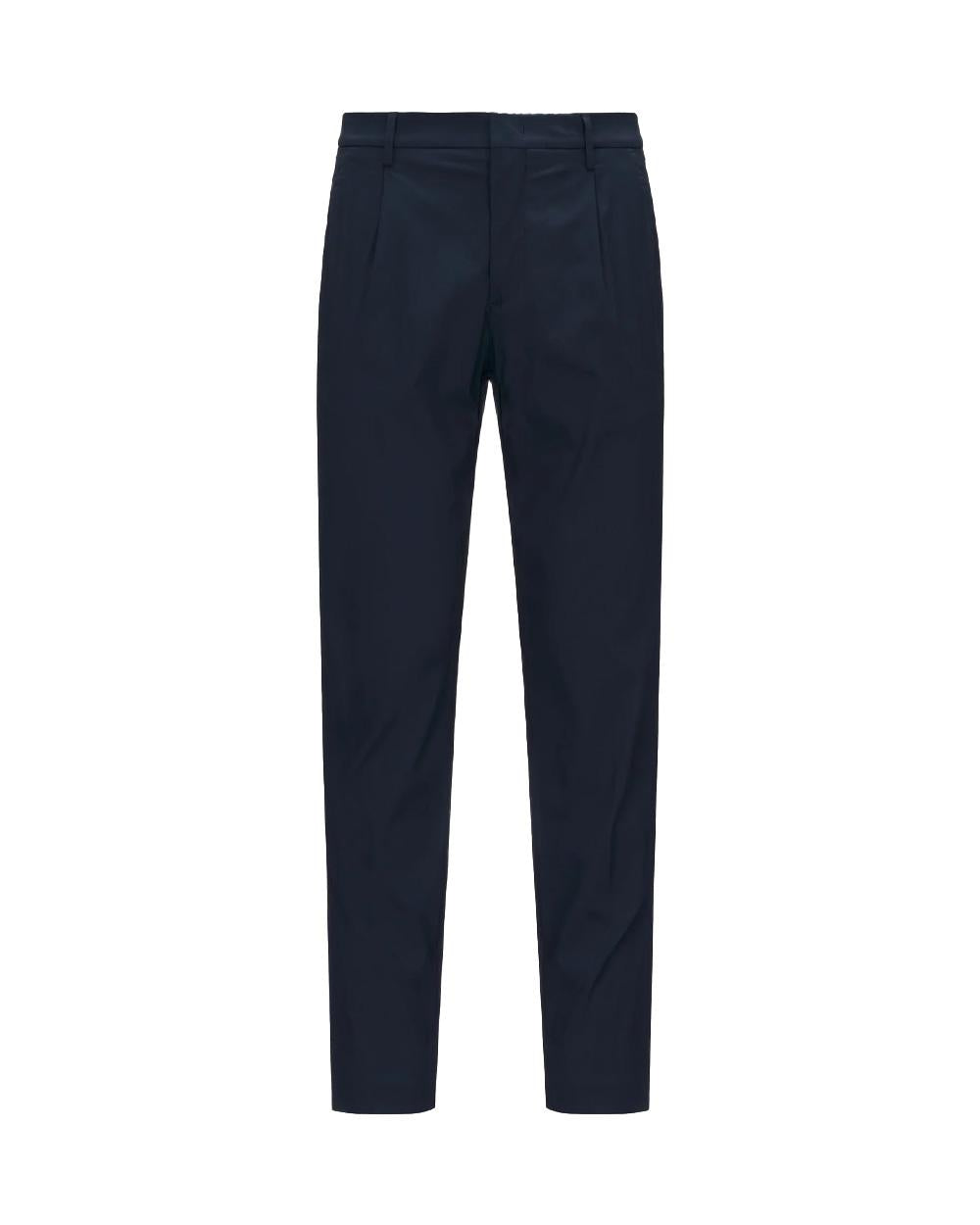 K-WAY Pantalone K-WAY uomo K61368W AILTON TWILL TECH Blu cotone chino gabardine tasche K61368W K89 