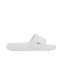 Ciabatte LACOSTE uomo Serve Slide Hybrid E03862 Bianche