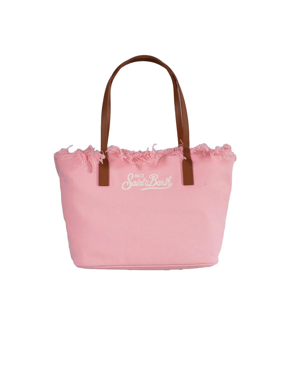 MC2 SAINT BARTH Borsa MC2 SAINT BARTH donna City bag mid fringe CBMF00101743L Rosa CBMF00101743L 21 