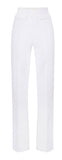 Pantalone Elisabetta Franchi donna PA17161E2360 Essential Collection Avorio