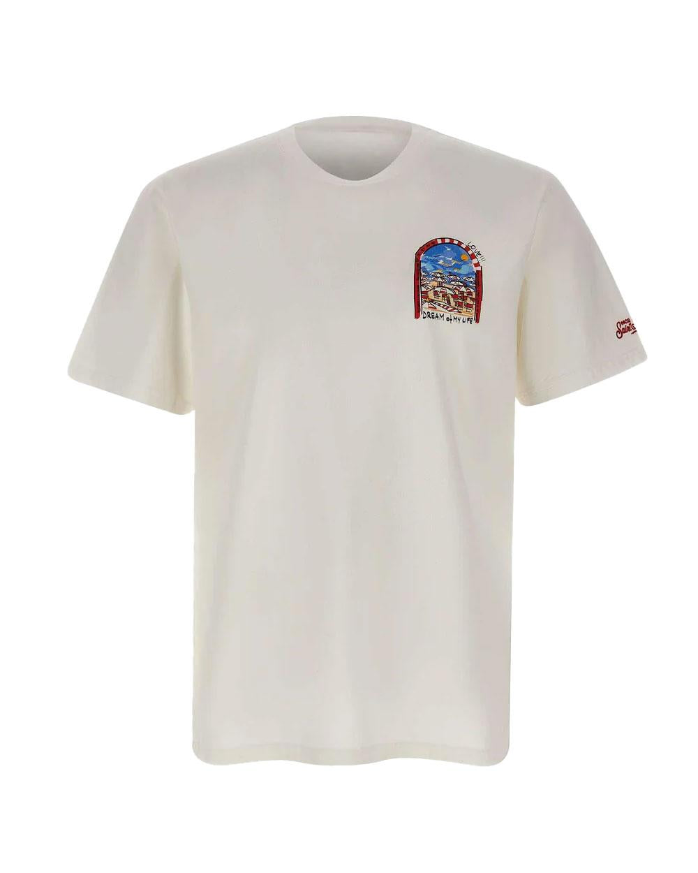 MC2 SAINT BARTH T-shirt Mc2 Saint Barth uomo Portland Dream Of Life bianca PRL000204502L 01 