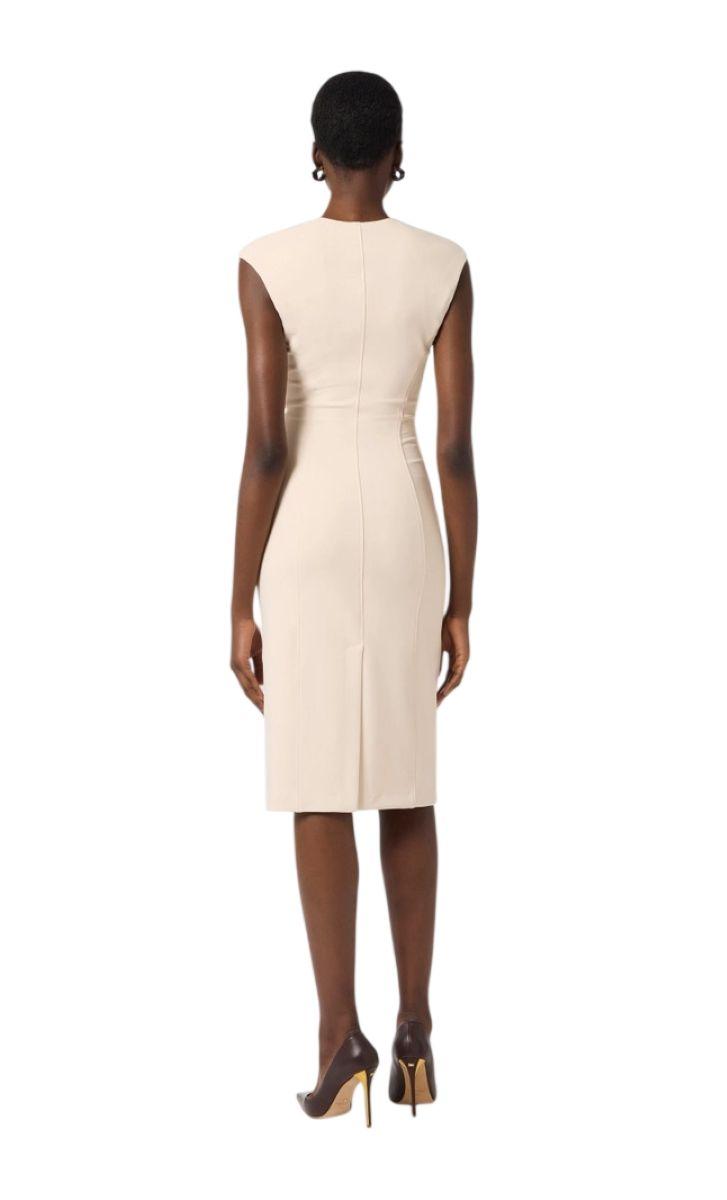 ELISABETTA FRANCHI Abito Elisabetta Franchi donna AB90061E2193 The Club Crema AB90061E2 193 