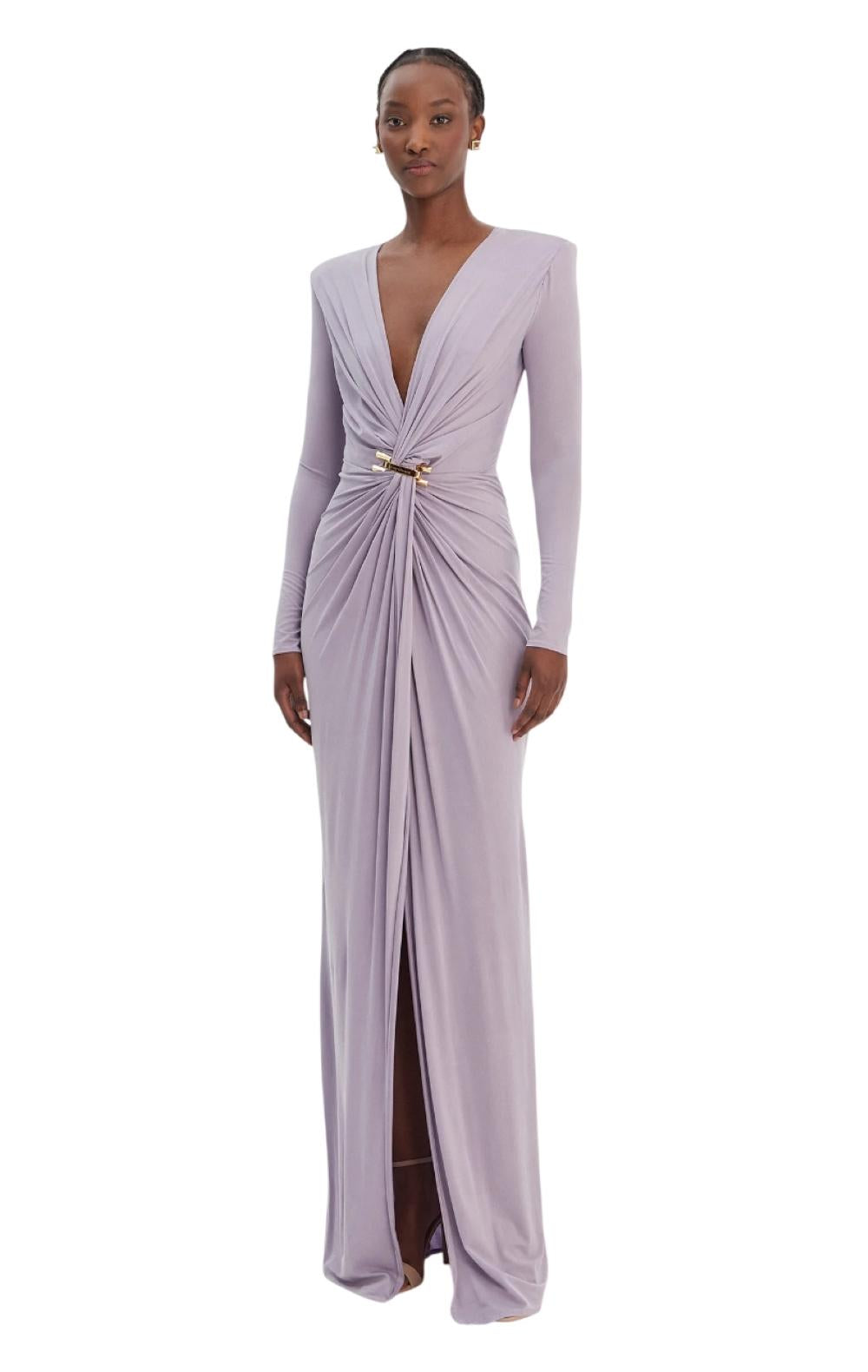 ELISABETTA FRANCHI Abito Elisabetta Franchi donna ABR2961EV7 Red Carpet Lilla<BR/> ABR2961 EV7 