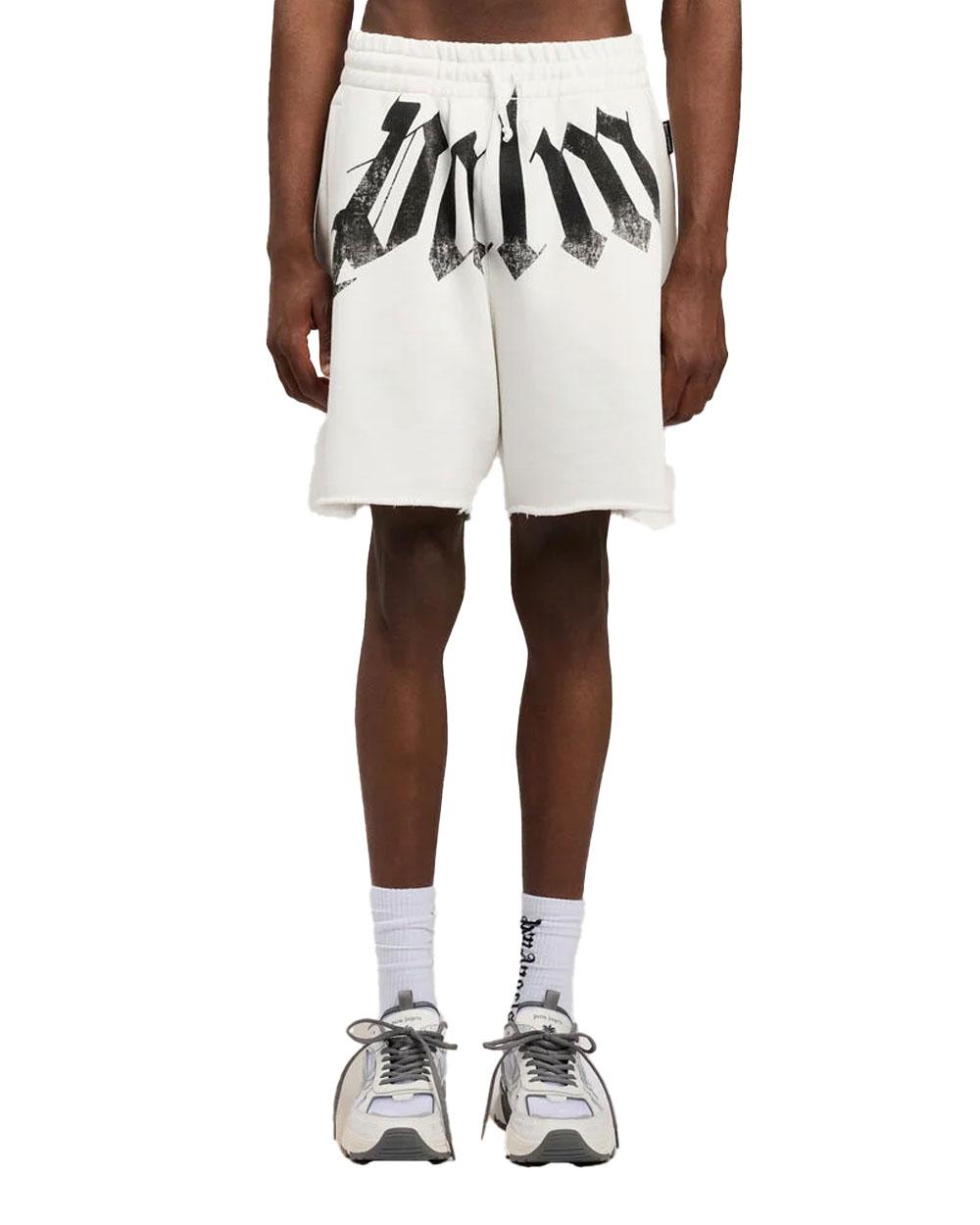 PALM ANGELS Bermuda Palm Angels uomo PMCI02CS26FLE001 bianco PMCI02CS26FLE001 0310 