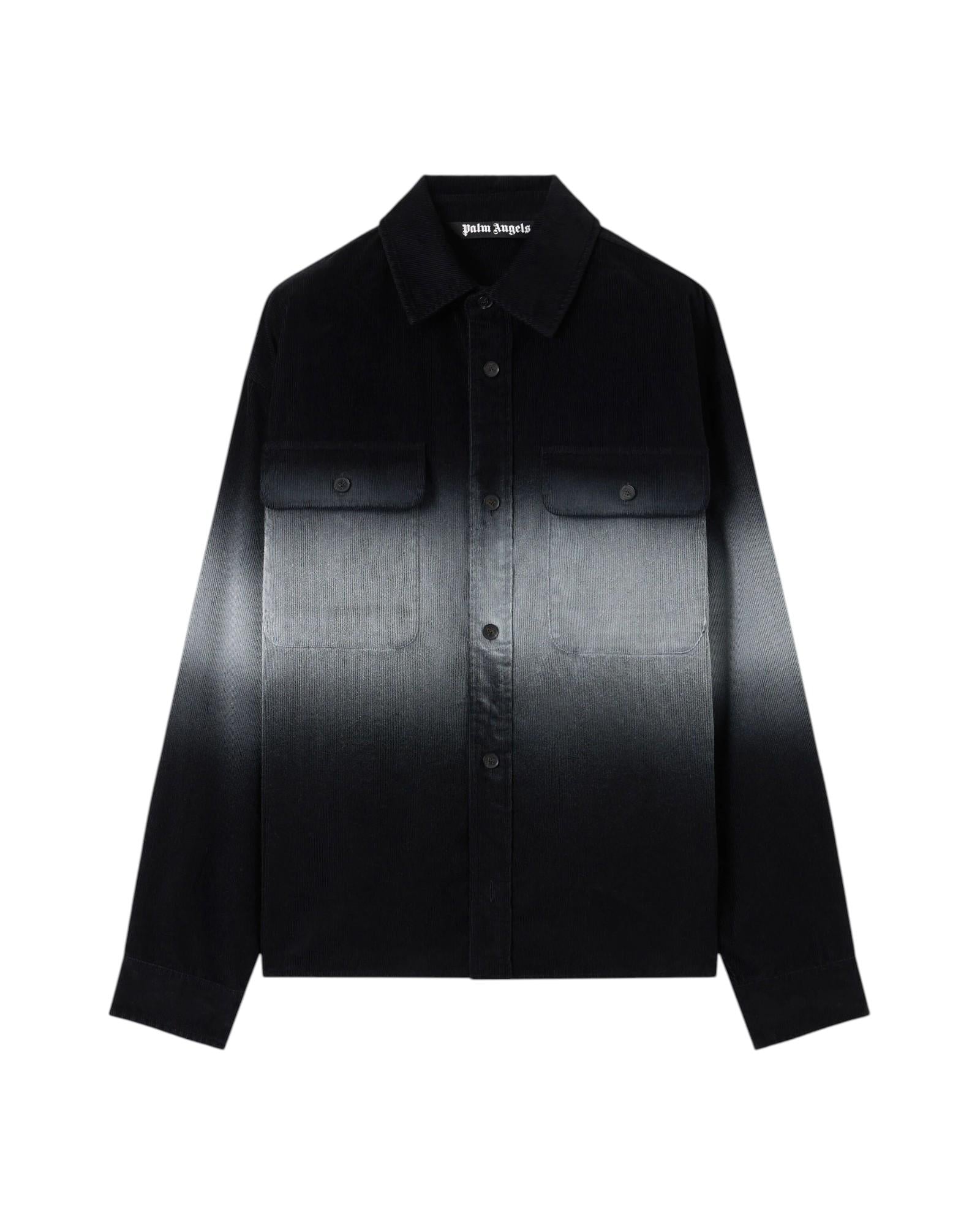 PALM ANGELS Camicia PALM ANGELS uomo PMES024 S26FAB0011003 Nero PMES024S26FAB001 1003 