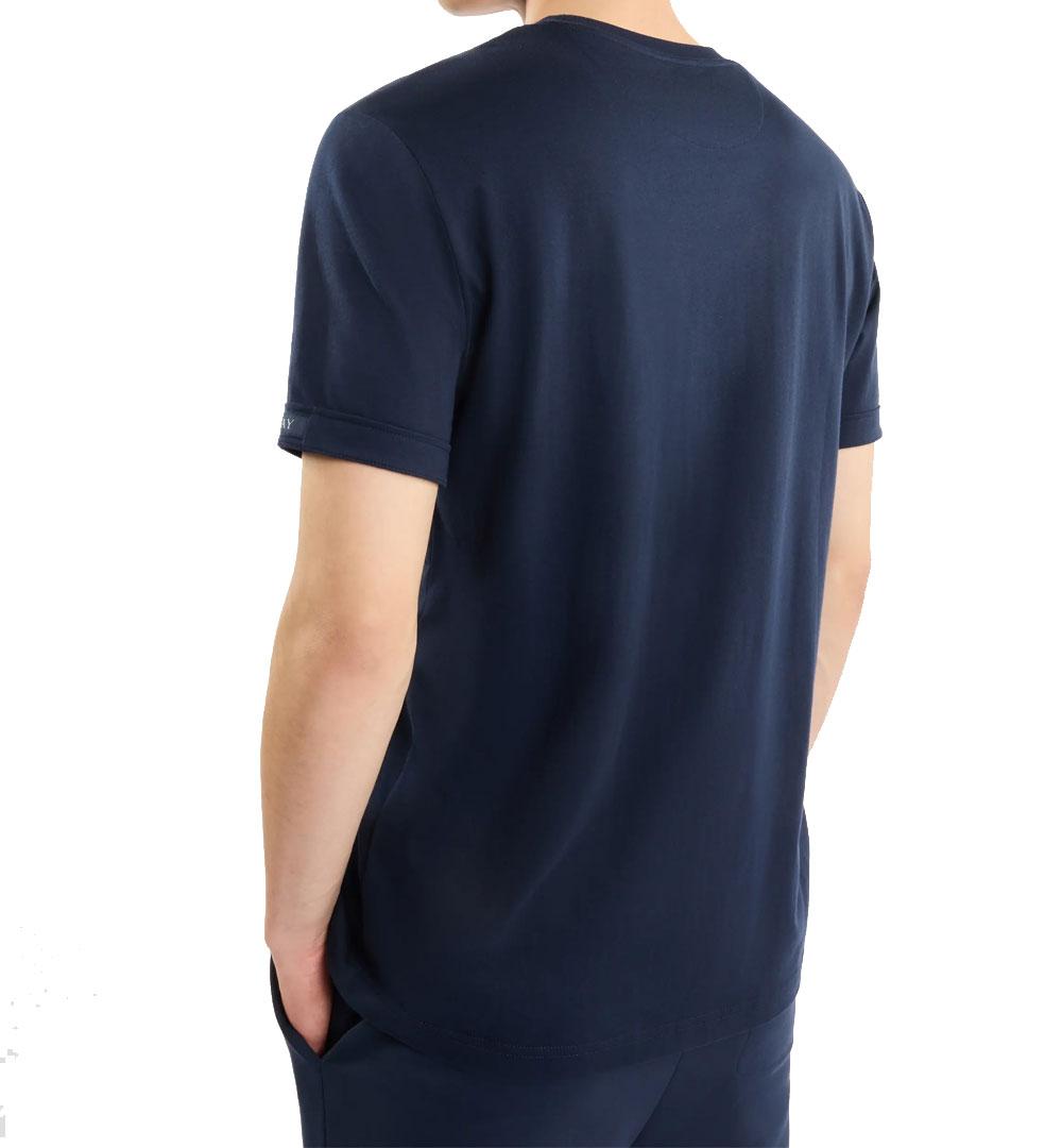 FAY T-shirt Fay uomo NPMB3501330U blu in cotone <BR/> NPMB3501330UCXU 806 