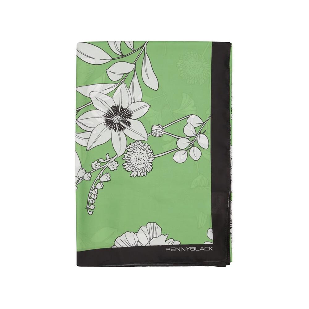 PENNYBLACK Foulard Pennyblack donna 2411541025200002 floreale verde 2411541025200 002 
