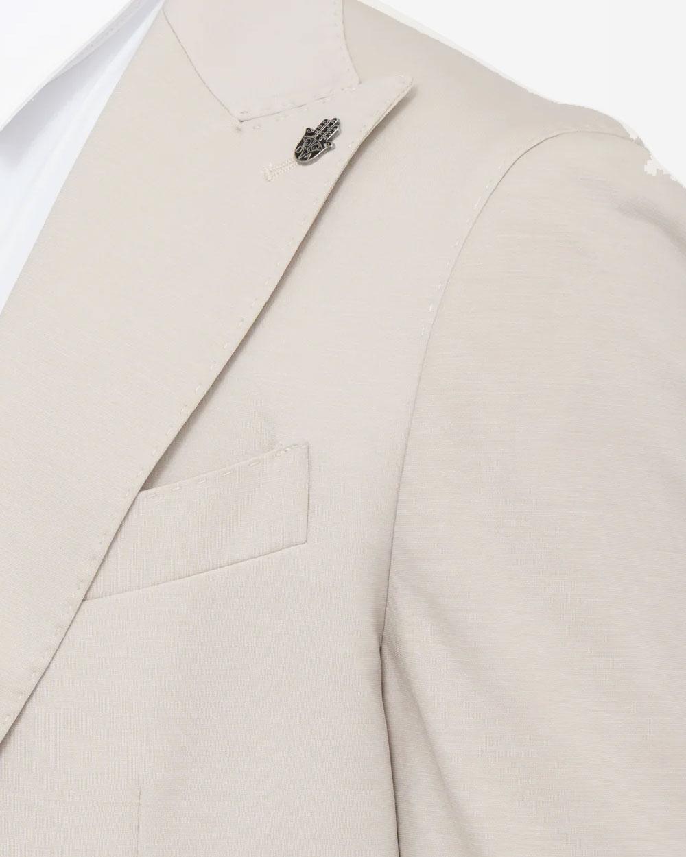 DANIELE ALESSANDRINI Abito Daniele Alessandrini uomo DUAM0018LY0019 beige monopetto DUAM0018LY0019 2002 