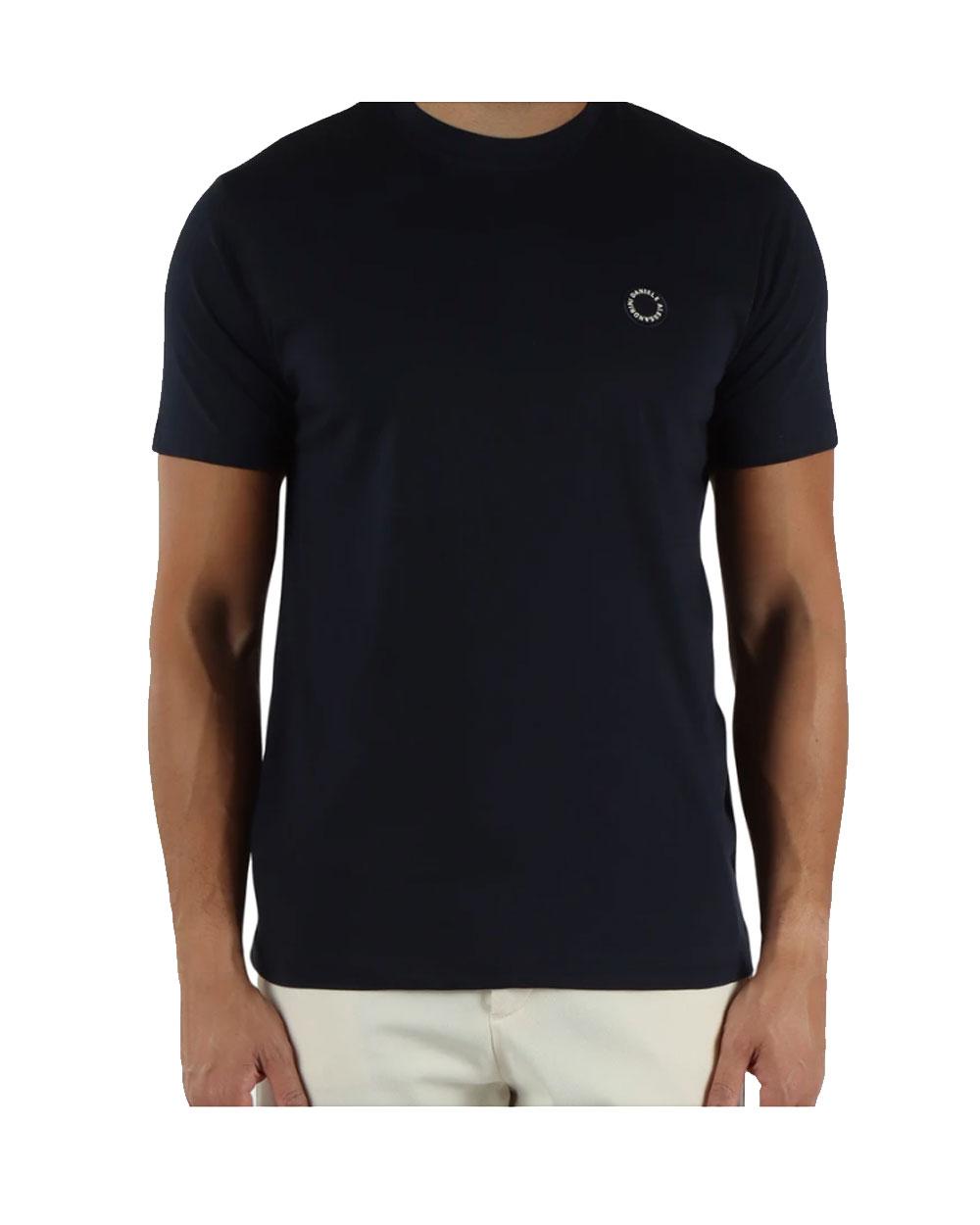 DANIELE ALESSANDRINI T-shirt Daniele Alessandrini uomo DUTC0028JCO0480 blu DUTC0028JCO0480 7000 