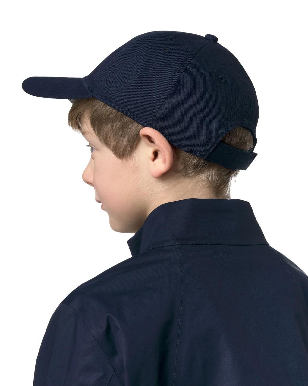 K-WAY Cappello K-WAY bambino K8151UW P. ILIS Blu visiera logo cotone tergisudore K8151UW K89 