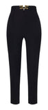 Elisabetta Franchi Women's Trousers PA16361E2110 Main Collection Black