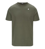 T-shirt K-way uomo K71349W V15 verde oliva adame light stretch
