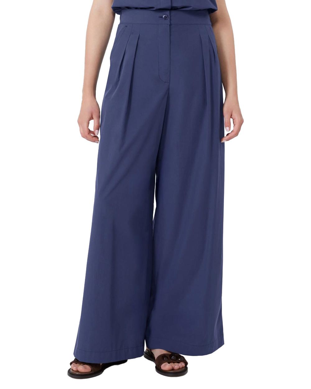WEEKEND Pantalone WEEKEND donna BENDA 2615131142600 Blu regular zip tasche doppia pinces 2615131142600 008 