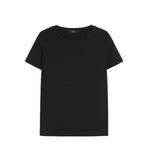 T-shirt Weekend donna Multib 2515371011600 Nera manica corta cotone elastan girocollo logo