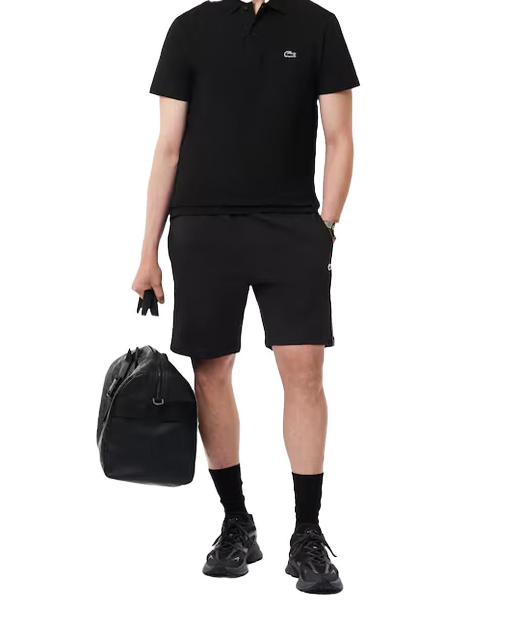 LACOSTE Bermuda LACOSTE uomo GH0886 Nero<BR/> GH0886 031 