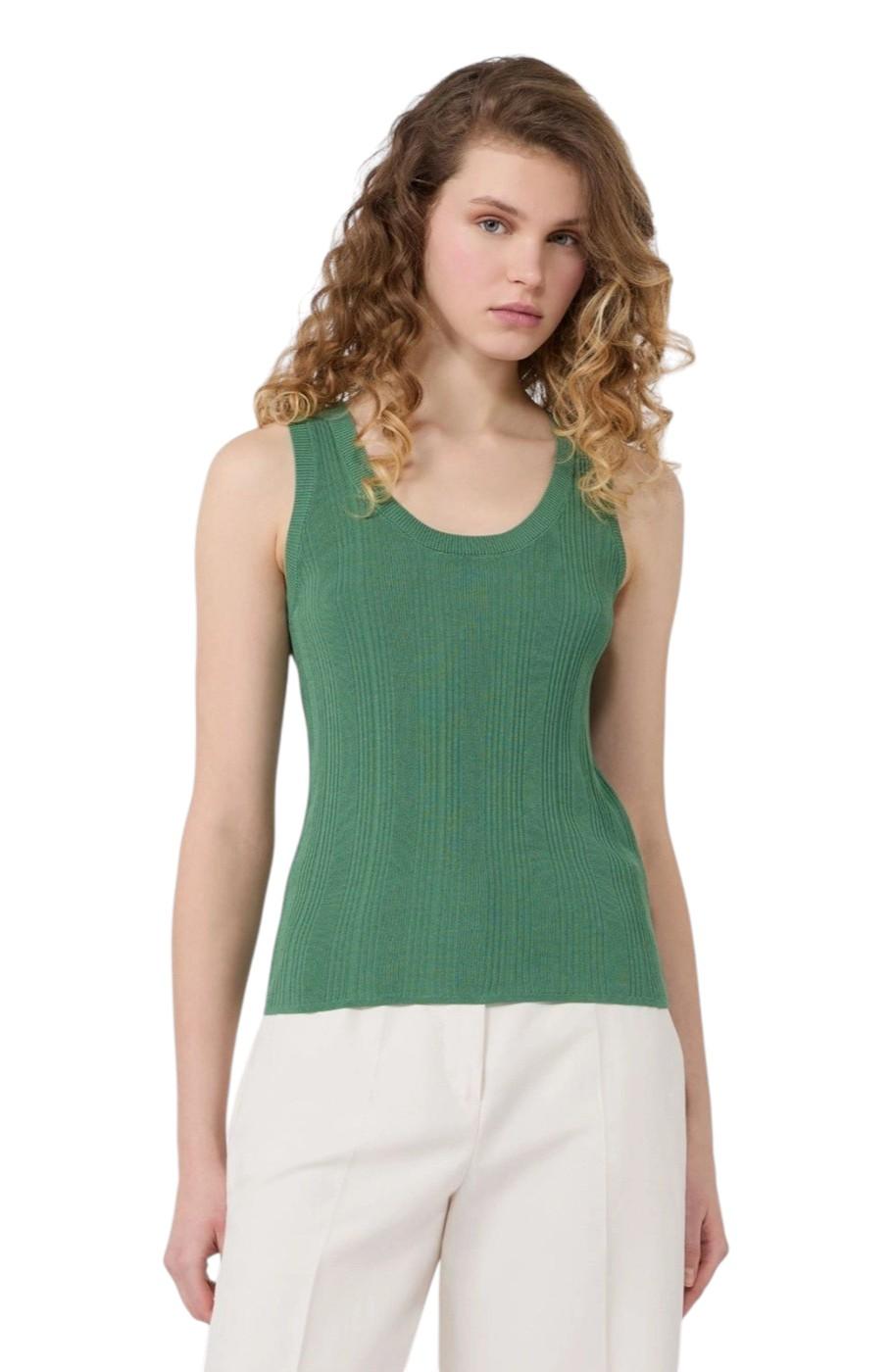 WEEKEND Canotta Weekend donna 2615361012600 006 Cose Verde<BR/> 2615361012600 006 