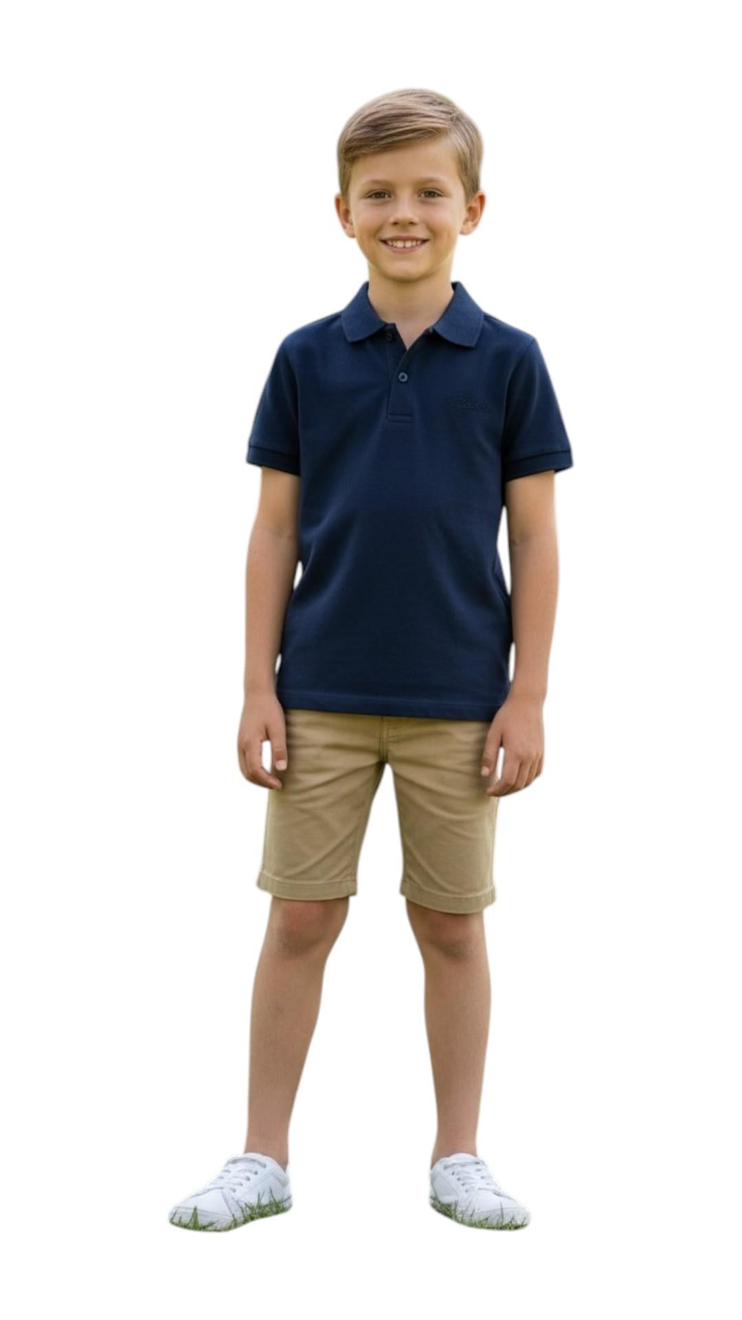 MC2 SAINT BARTH Polo MC2 SAINT BARTH bambino CHS0002 01174L 51 Blu Navy CHS000201174L 51 