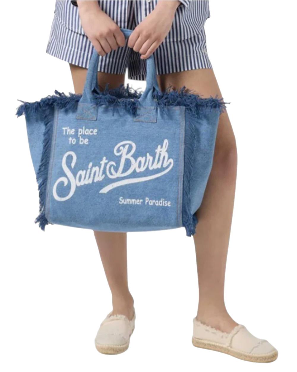 MC2 SAINT BARTH Borsa MC2 SAINT BARTH donna VANITY VANI00100009L Blu VANI00100009L 00 