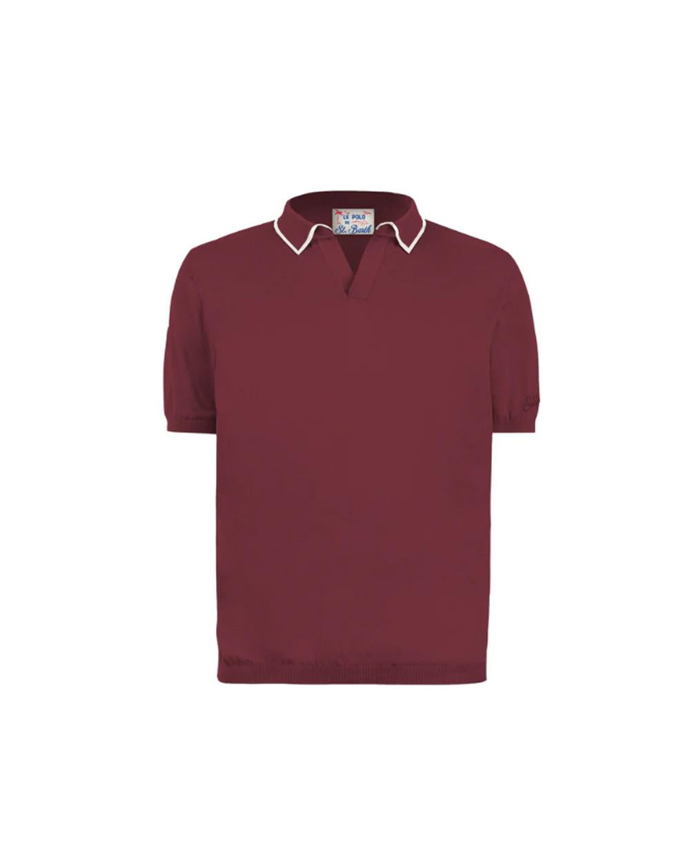 MC2 SAINT BARTH Polo MC2 SAINT BARTH uomo SLOAN SLO001400171L Bordeaux SLO001400171L 45 