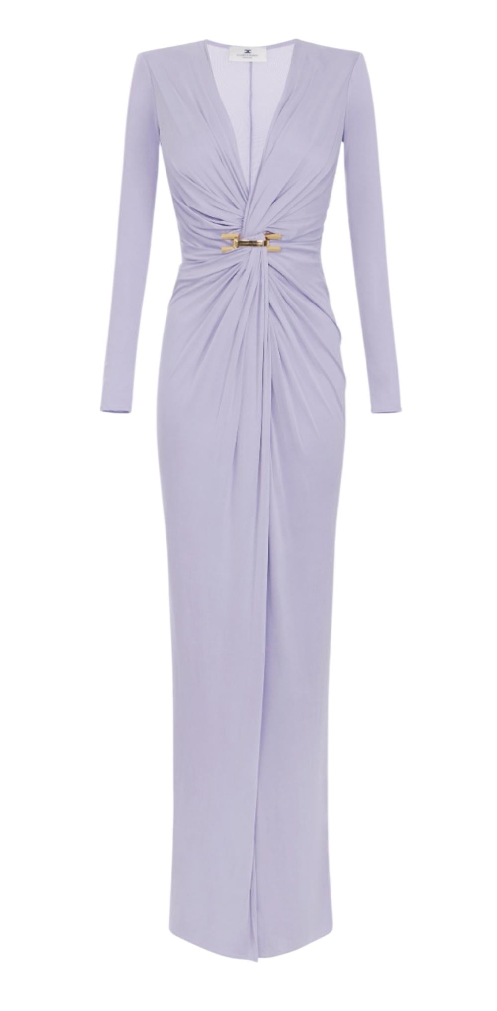 ELISABETTA FRANCHI Abito Elisabetta Franchi donna ABR2961EV7 Red Carpet Lilla<BR/> ABR2961 EV7 