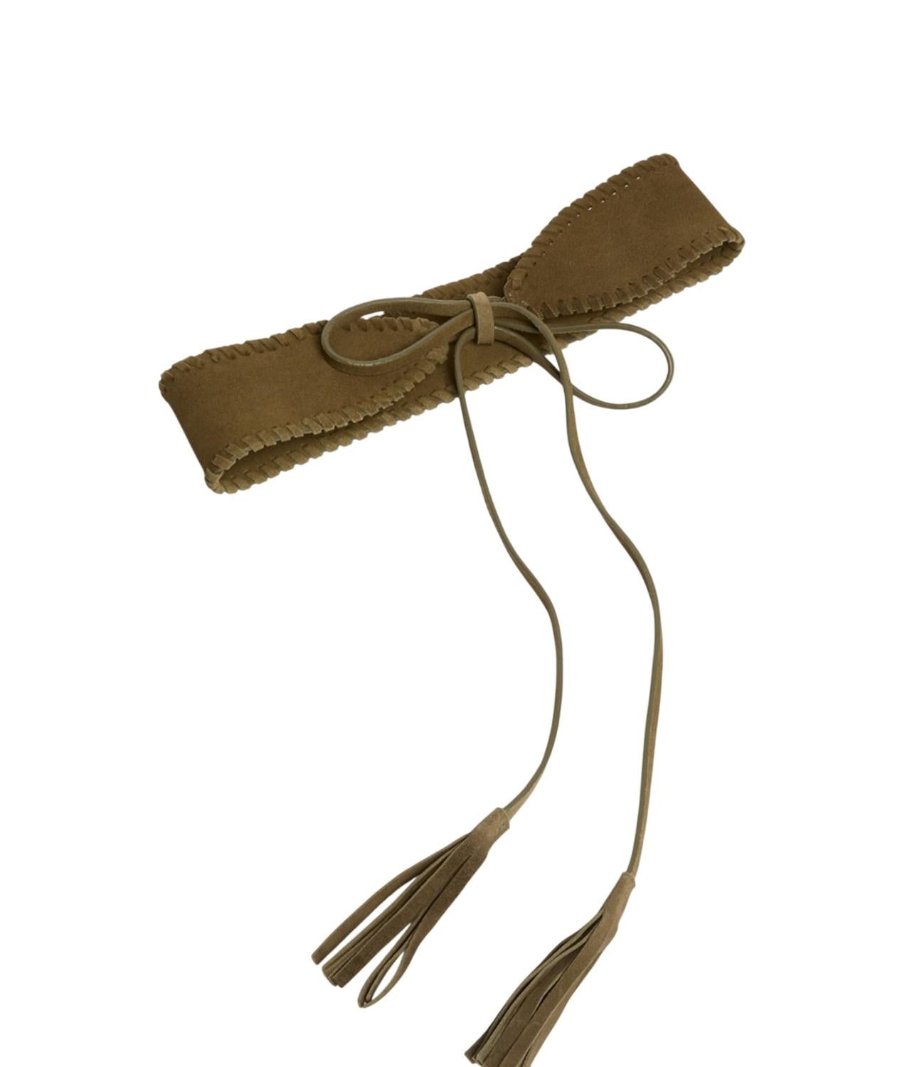 PENNYBLACK Cintura Pennyblack donna 2611501095200 003 Asta alta in suede Kaki<BR/> 2611501095200 003 