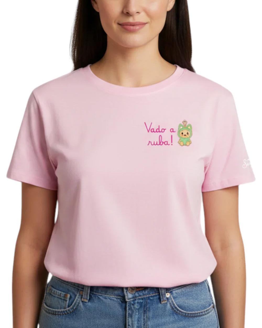 MC2 SAINT BARTH T-shirt MC2 SAINT BARTH donna EMI000109069L Rosa EMI000109069L 20 