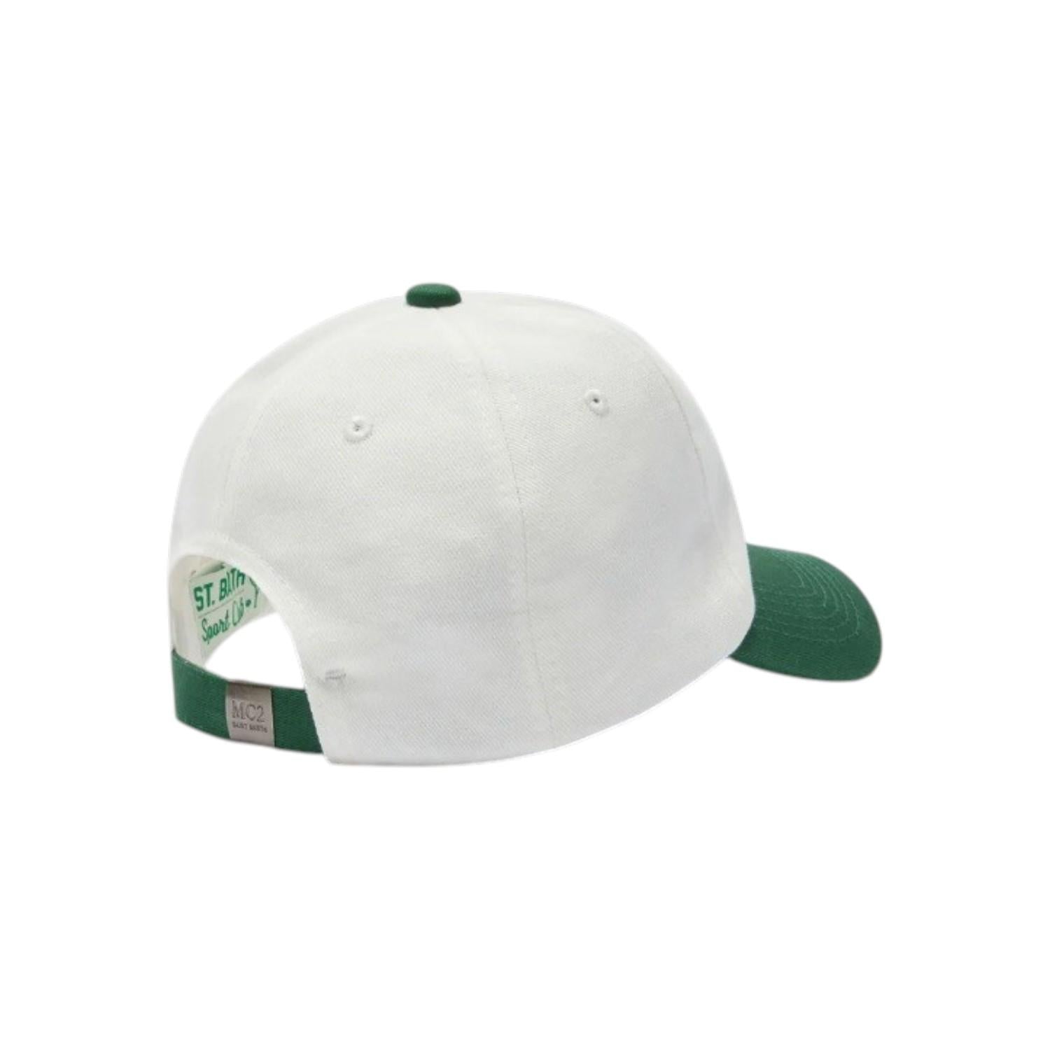 MC2 SAINT BARTH Cappello MC2 SAINT BARTH unisex BAS0007 08169L 1051 Baseball Tennis Team Verde Bianco<BR/> BAS000708169L 1051 