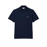 Polo Lacoste uomo 1212 166 blu piquet original