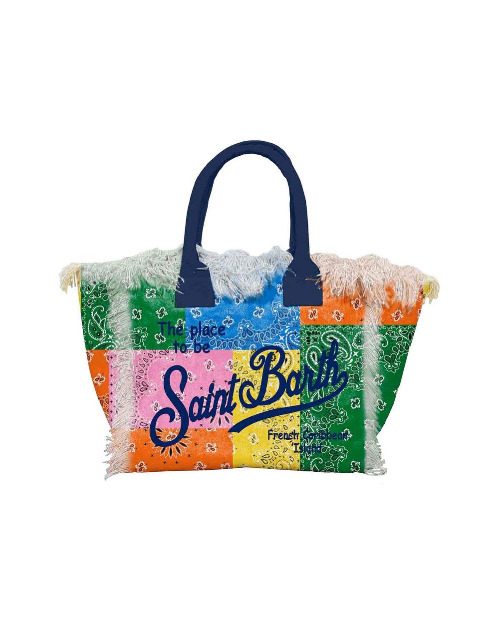 MC2 SAINT BARTH Borsa MC2 SAINT BARTH donna Colette Bandana COL000103277L Multicolore COL000103277L 0 