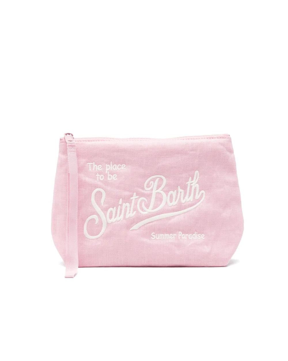 MC2 SAINT BARTH Pochette MC2 SAINT BARTH donna ALINE SOFT LINEN ALI005101280L Rosa ALI005101280L 21 